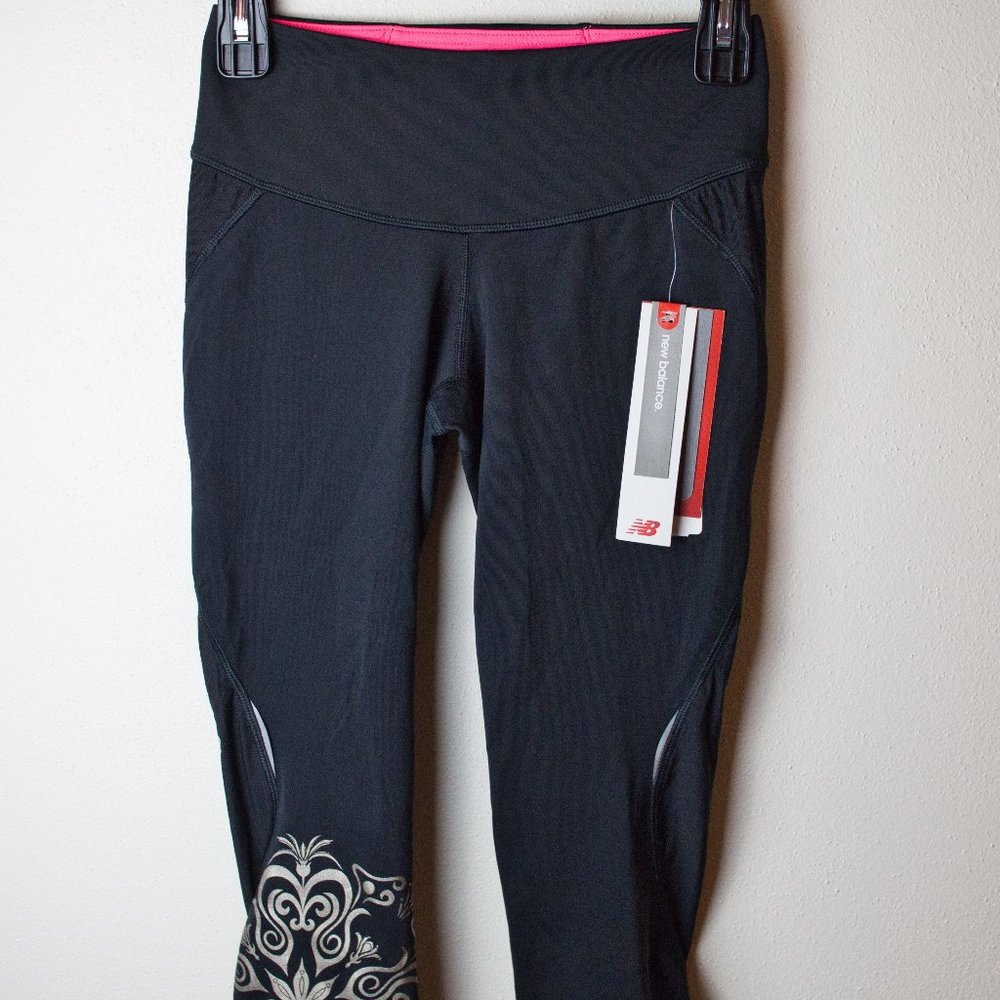 New Balance XS Women's Exercise and Running Pants Black New with Tags
